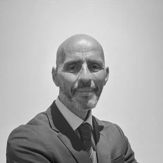 Retrato de Jesús Martín, secretario de la Fundación